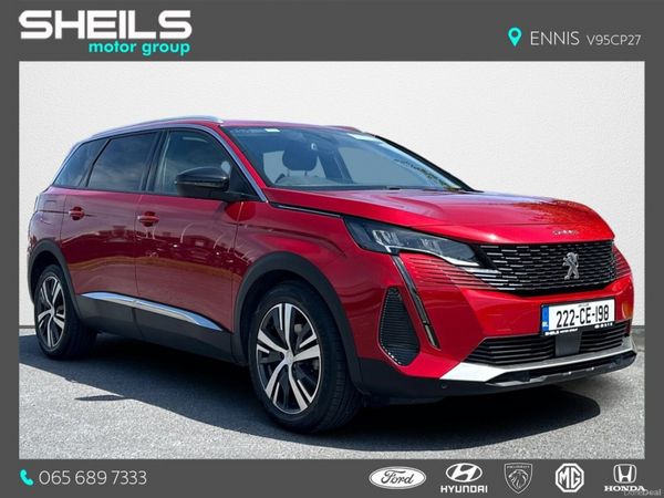 2022 Peugeot 5008 1.5 Diesel 130BHP Allure 7 Seater