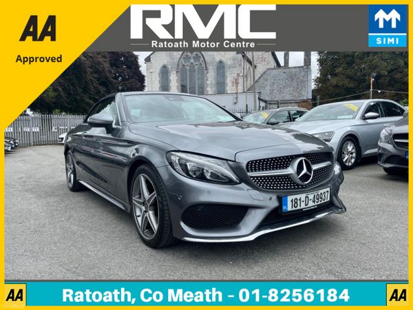 2018 Mercedes-Benz C-Class 220D AMG LINE CABRIOLET Prem