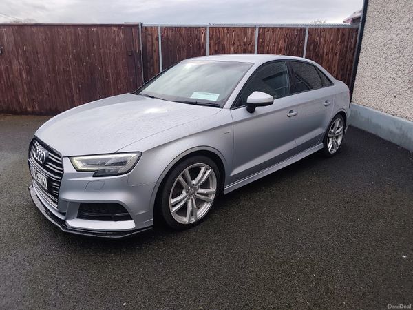 2018 Audi A3 S line auto low km Irish car from new 2018