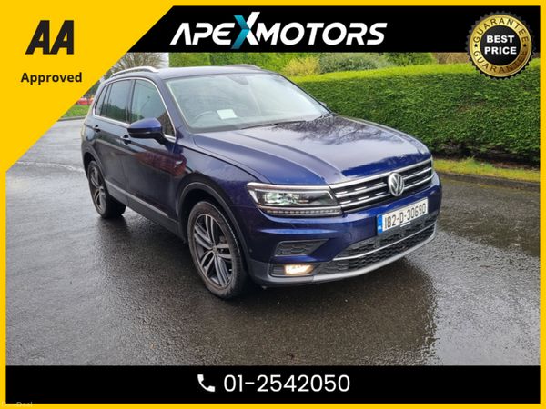2018 Volkswagen Tiguan FINANCE ARRANGED * HIGH-LINE wit